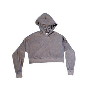 Alo Yoga Size XS Muse Hoodie Raisinette Heather Relaxed Knit Oversized